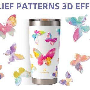 BN  20 oz Insulated Tumblers, Tumbler with Lid, Triple Insulated Travel Coffee M